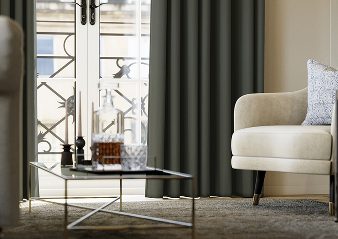 Berkshire Eyelet, Grey - Ready Made Curtains - Image 6